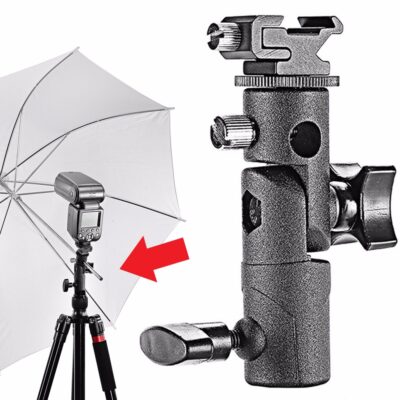 Đế gắn dù và flash chuyên nghiệp size M, bằng kim loại chất lượng cao - Gọn nhẹ & hiệu quả